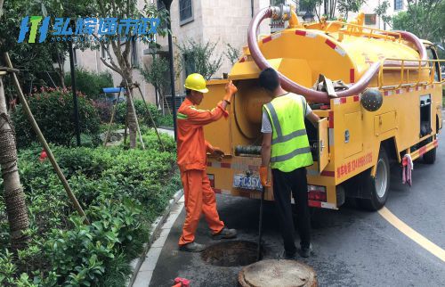 上海浦东新区大团镇雨污管道清淤疏通